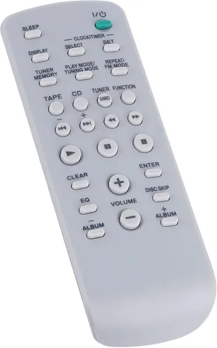 Vista 2 de Allimity RM-SC3 RMSC3 Reemplazo Remoto Compatible con Sony Compact Hi-Fi Sistema Estéreo CMT-HPX10W CMT-HPX9 MHC-GX750 MHC-GX9000 MHC-GX250