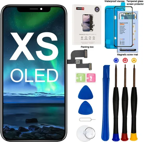Vista 30 de EFAITHFIX para iPhone 11 Reemplazo de pantalla COF de 6.1 pulgadas, marco de pantalla LCD, ensamblaje de pantalla táctil 3D, digitalizador