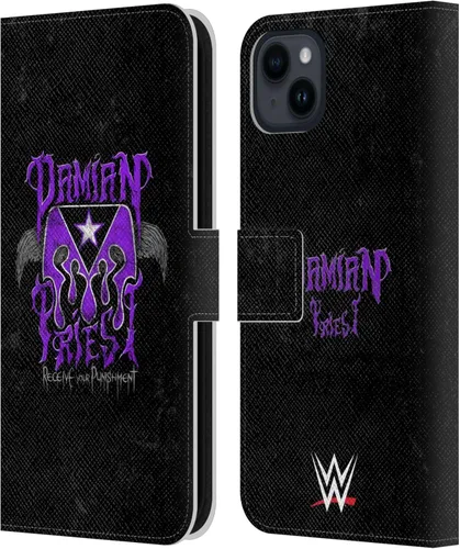 Vista 10 de Head Case Designs Funda de piel con licencia oficial de la WWE Portrait Damian Priest compatible con Apple iPhone 11