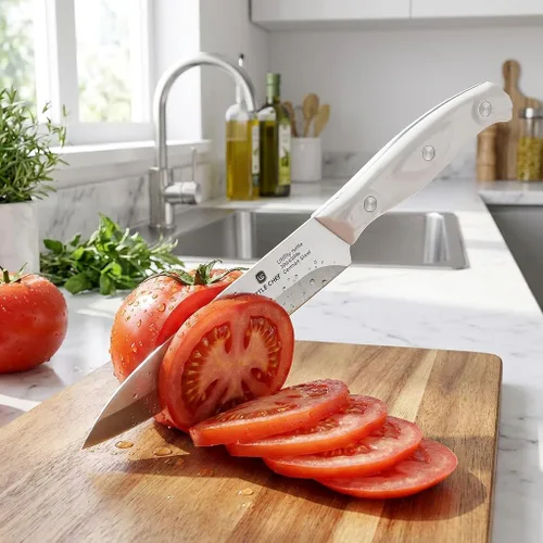 Vista 6 de 3PCS Chef Knife, Ultra Sharp Kitchen Knife, High Carbon Stainless Steel Chef knife set (Pack of 2)