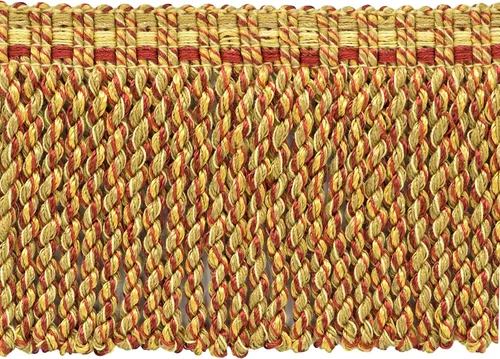 Vista 6 de Colección Veranda de 3" (7,5 cm) de largo, borde de flecos de lingote de punto elegante (estilo # BFV3) negro carbón #VNT30 (negro azabache) paquete
