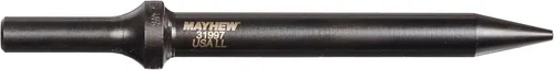 Vista 6 de Mayhew Tools 31980 Punzón cónico neumático, 1/2" x 6", acabado de óxido negro