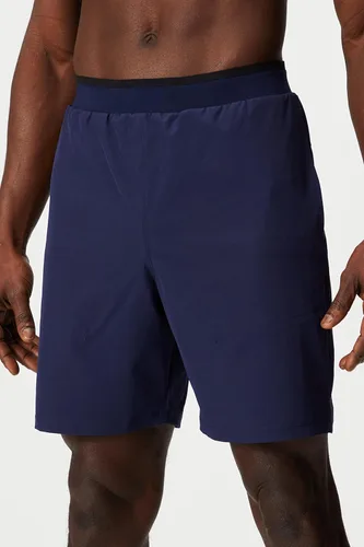 Vista 4 de Fabletics The Fundamental - Pantalón corto para hombre (forro), entrenamiento, correr, entrenamiento, gimnasio, yoga, ultraligero, atlético