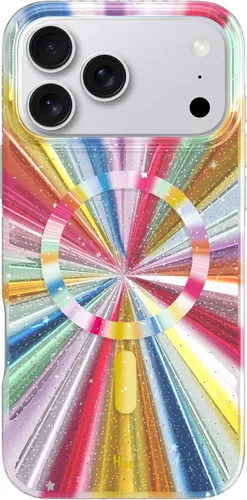 Vista 89 de LONLI Hue - para iPhone 15 Pro Max [Compatible con Magsafe] - Funda de teléfono floral dorada - [Amortiguador de 360°] - Funda de teléfono linda