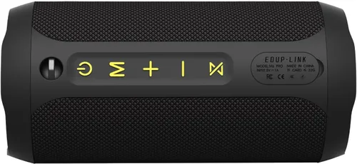 Vista 2 de EDUPLINK - Bocina portátil inalámbrica con Bluetooth impermeable IPX7 con bocinas de mayor sonido, 20 W con interruptor y conexión Bluetooth, modo