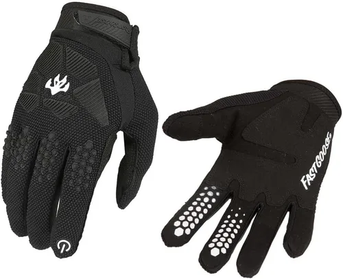 Vista 6 de Guantes de motocicleta para hombres y mujeres para pantalla táctil, guantes de equitación de montaña para motocross, escalada de suciedad