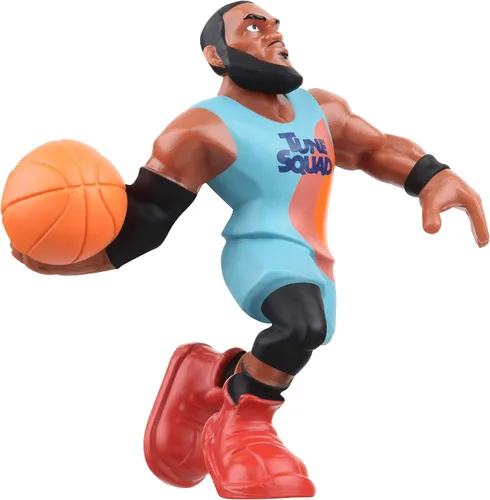 Vista 8 de Moose Toys Space Jam: A New Legacy - Paquete de 4 - Lebron, Bugs Bunny, Wile E. Coyote y 1 figura misteriosa - Banco, multicolor, 14574