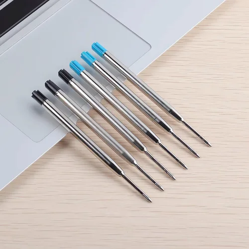 Vista 3 de Recambios para bolígrafos, 3.9 pulgadas de tinta negra, repuesto de tinta de repuesto para bolígrafo Parker Pen táctico (paquete de 10)