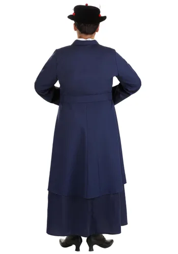 Vista 2 de Disfraz de Mary Poppins para Mujer Talla Plus Multicolor