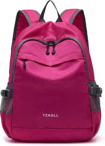Vista 7 de YZAOLL Mochila pequeña de senderismo de 20 litros, mochila ligera para el día, mochila plegable para mujeres y hombres, viajes, camping, vacaciones