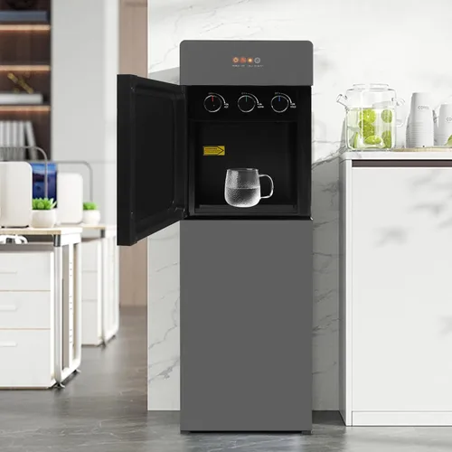 Vista 3 de Dispensador de enfriador de agua de carga inferior para botella de 5 galones, 3 ajustes de temperatura, agua caliente, fría y ambiental, perfecto