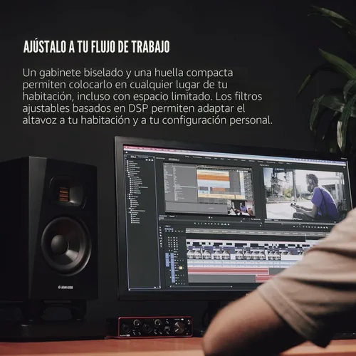 Vista 6 de ADAM Audio Par de monitores de estudio T5V y subwoofer de estudio alimentado T10S Bundle 2.1