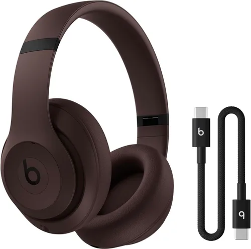 Vista 8 de Beats Studio Pro - Auriculares inalámbricos Bluetooth con cancelación de ruido con cable de carga USB-C (20 cm) - Negro mate
