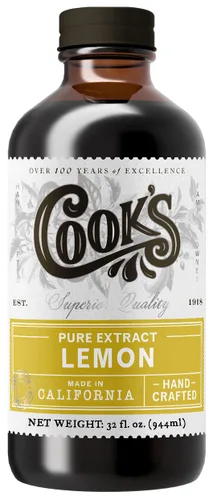 Vista 119 de Cook's, Sabor puro de vainilla sin alcohol, para cocinar, hornear, postres, extracto alternativo de vainilla de Madagascar sin alcohol, 8 onzas
