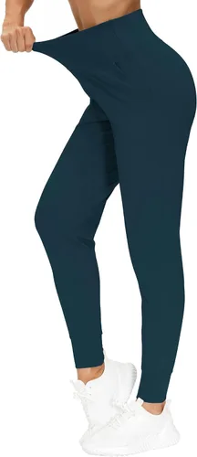 Vista 3 de THE GYM PEOPLE - Pantalones deportivos ajustados para mujer, ligeros, para entrenamiento, yoga, correr y descanso