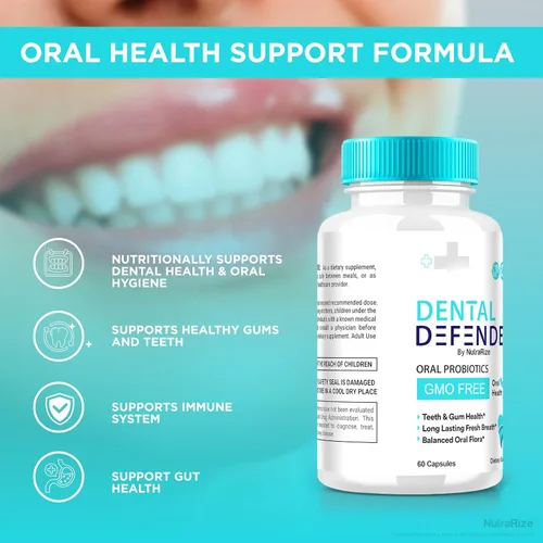 Vista 7 de Paquete de 3 cápsulas de defensor dental, píldoras de apoyo dental, suplemento de salud para dientes, transforma tu rutina de cuidado bucal