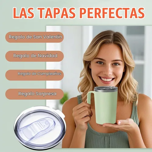 Vista 3 de Repuesto de tapa de vaso de 40 onzas, apta para tapas de vaso Silver Paquete 2