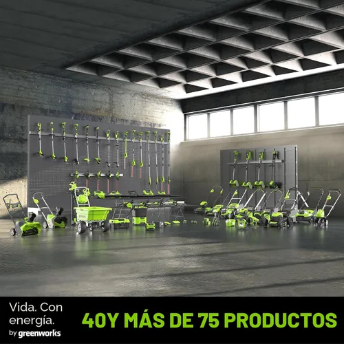 Vista 7 de Batería de ion de litio Greenworks LB40A010 G-Max 40 V, battery