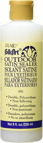 Vista 4 de FolkArt Sellador acrílico para exteriores (8 onzas), acabado mate
