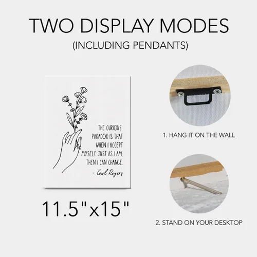 Vista 11 de Lienzo cristiano inspirador para pared, enmarcado, regalos religiosos positivos, pinturas en lienzo, póster de versículo bíblico para el hogar