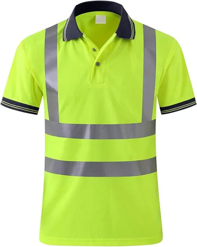 Vista 6 de SMASYS - Polo de seguridad de alta visibilidad naranja