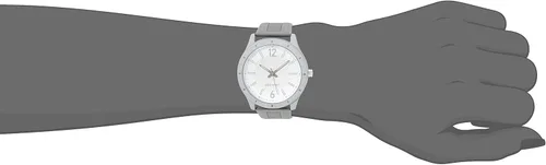 Vista 5 de Nine West Womens Textured Silicone Strap Watch NW2737