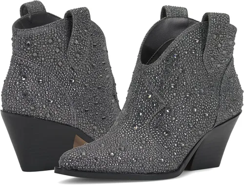 Vista 4 de Jessica Simpson Botines puntiagudos de gamuza para mujer