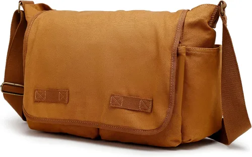 Vista 5 de Sechunk Bolso de mensajero grande de lona Bolso de hombro Bolso cruzado Bolso cruzado