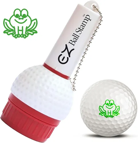 Vista 15 de EZBallStamp - Marcador para pelotas de golf (bomba negra)