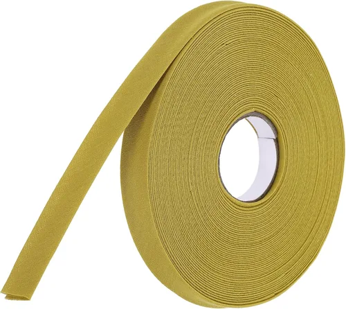 Vista 121 de MECCANIXITY Cinta al bies de doble pliegue de 1 pulgada, cinta al bies de poliéster continua a granel para coser, costura, acolchado, dobladillo