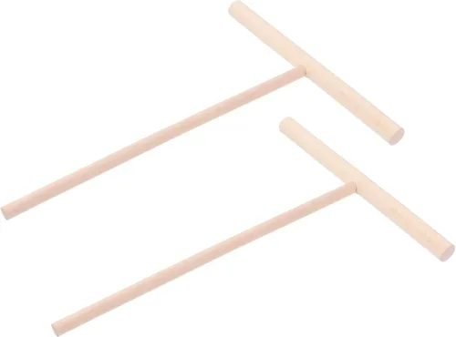 Vista 10 de Cabilock Dispensador de panqueques Spurdle Flipper Herramientas para hornear Esparcidor de crepé de madera Esparcidor de masa fina