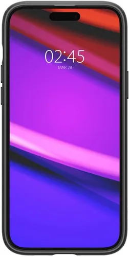 Vista 4 de Spigen Mag Armor MagFit - Funda diseñada para iPhone 15, para iPhone 14 (2023) [protección de grado militar] compatible con MagFit, color negro mate