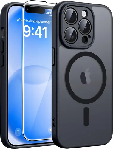 Vista 14 de FNTCASE para Samsung Galaxy Z Fold 7 Estuche Magnético: Funda de Teléfono Celular con Textura Mate Translúcida, Protección contra Caídas de Grado