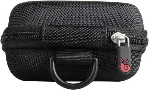 Vista 4 de Hermitshell Funda de viaje para JBL GO2 - Altavoz Bluetooth ultra portátil impermeable (negro)