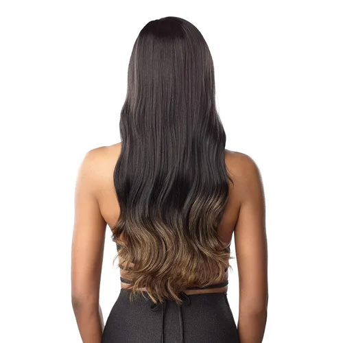 Vista 5 de Sensationnel Vice - Peluca de encaje HD, densidad natural, línea capilar predepilada, cabello de bebé, unidad 2 (flamboyageauburn)
