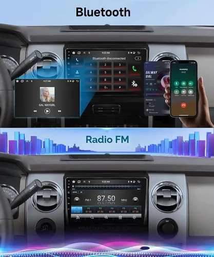 Vista 7 de Radio de coche para Ford F150 F-150 2009-2014 con CarPlay inalámbrico