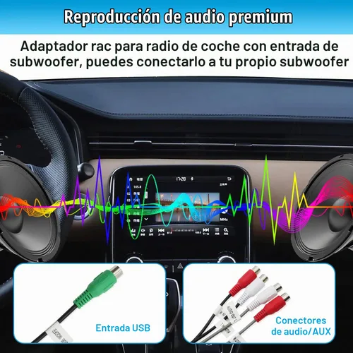 Vista 5 de Adaptador de radio estéreo para coche Android (20 pines)