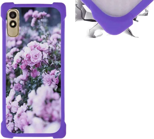Vista 40 de jioeuinly Funda compatible con ZTE Blade X1 5G Phone Case PC Backplane + cubierta de silicona suave marco XSH