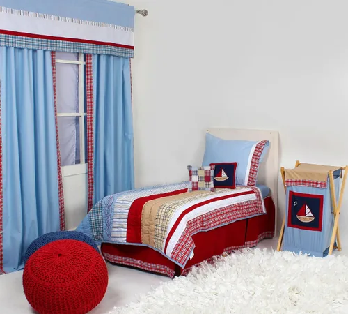 Vista 4 de Aidan - Juego de ropa de cama para niños pequeños (4 piezas)