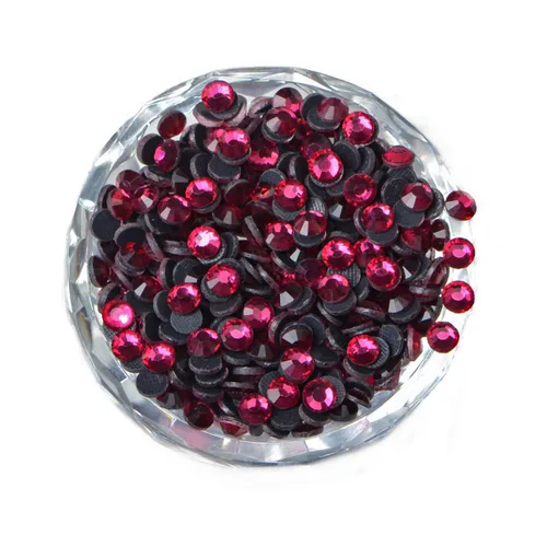 Vista 24 de LPBeads 10000 unidades de diamantes termoadhesivos SS6 amatista con parte trasera plana, gemas de diamantes de imitación de cristal redondas