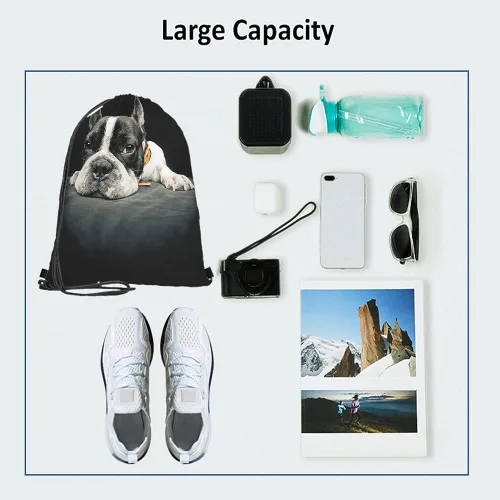 Vista 3 de No Drama Llama Cordón Bolsas Mochila Bolsa Gimnasio Saco Bolsa con Cordón, Multi-a48, Mochilas de viaje