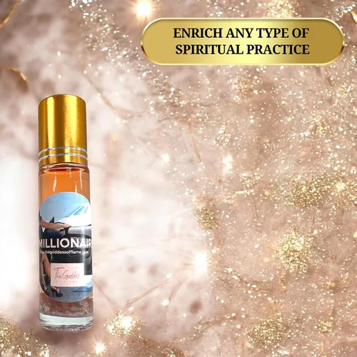 Vista 6 de Aceite Roll-On de La Diosa de la Llama – Perfume Ritual Infundido con Feromonas, Unisex 10ml Hoodoo, Wicca, Pagano, Conjuro, Apto para la TSA