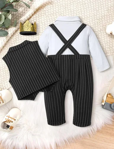 Vista 6 de Tomolant Trajes de cumpleaños para bebé niño