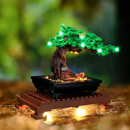 Vista 3 de LIGHTAILING Luz LED para modelo de bloques de construcción Bonsái Lego 10281 - No incluye el set