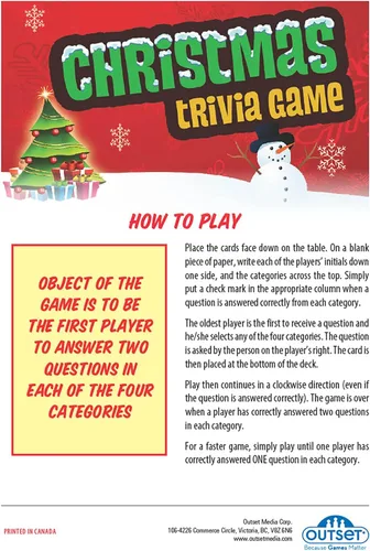 Vista 4 de Juego de trivia de Navidad: un Ho-Ho perfecto contiene más de 200 cartas, gran juego de fiesta para edades de 12 años en adelante juegos de cartas