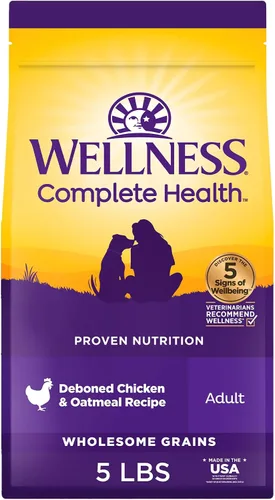 Vista 10 de Wellness Complete Health - Alimento seco natural para perros, pescado blanco y batata, bolsa de 6.8 kg.