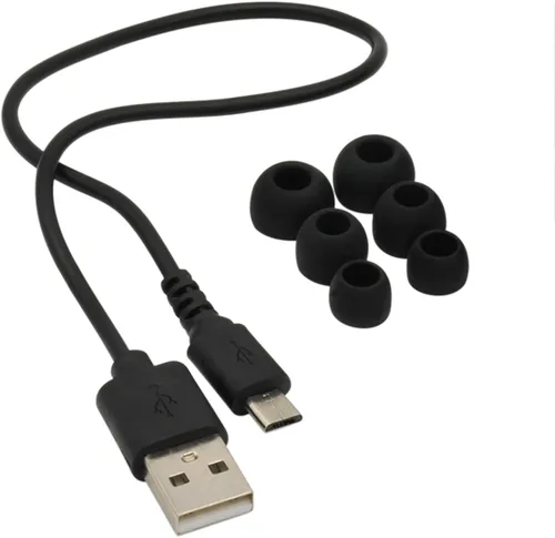 Vista 5 de MobileSpec MBS11182 - Auriculares estéreo con Bluetooth, color negro