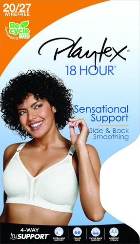 Vista 4 de Playtex 18 Hour US0020 - Brasier sin varillas con soporte sensacional para mujer