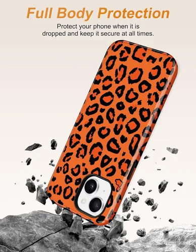 Vista 151 de Jusy Funda compatible con MagSafe con estampado de caparazón de tortuga marrón para iPhone 7/8/SE, cubierta protectora de TPU suave magnética