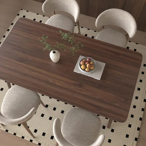Vista 4 de BOMENG Rollo de Papel de Contacto de Madera de Nogal Grueso Marrón con Textura de Grano de Madera Despegar y Pegar Papel Tapiz Autoadhesivo Película